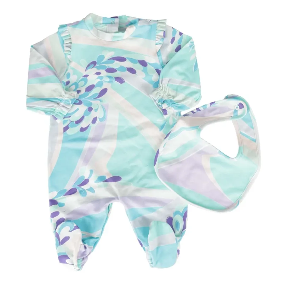 Baby Romper med Smekke Sett
