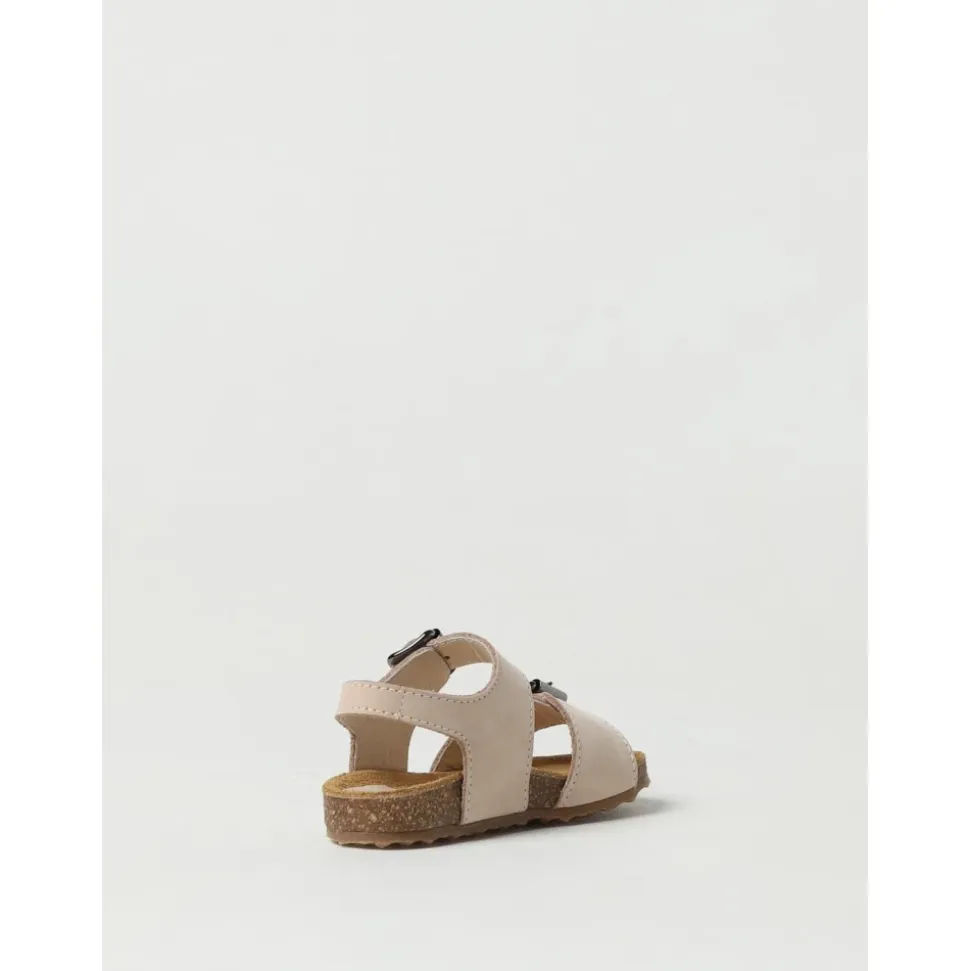 Barn Beige Spenne Sandaler Stilig Komfort