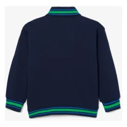 Barn Button-Down Fleece Jakke Navy