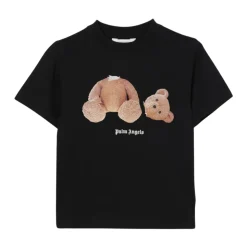 Barn Grafisk Tee Svart Stilig Trendy