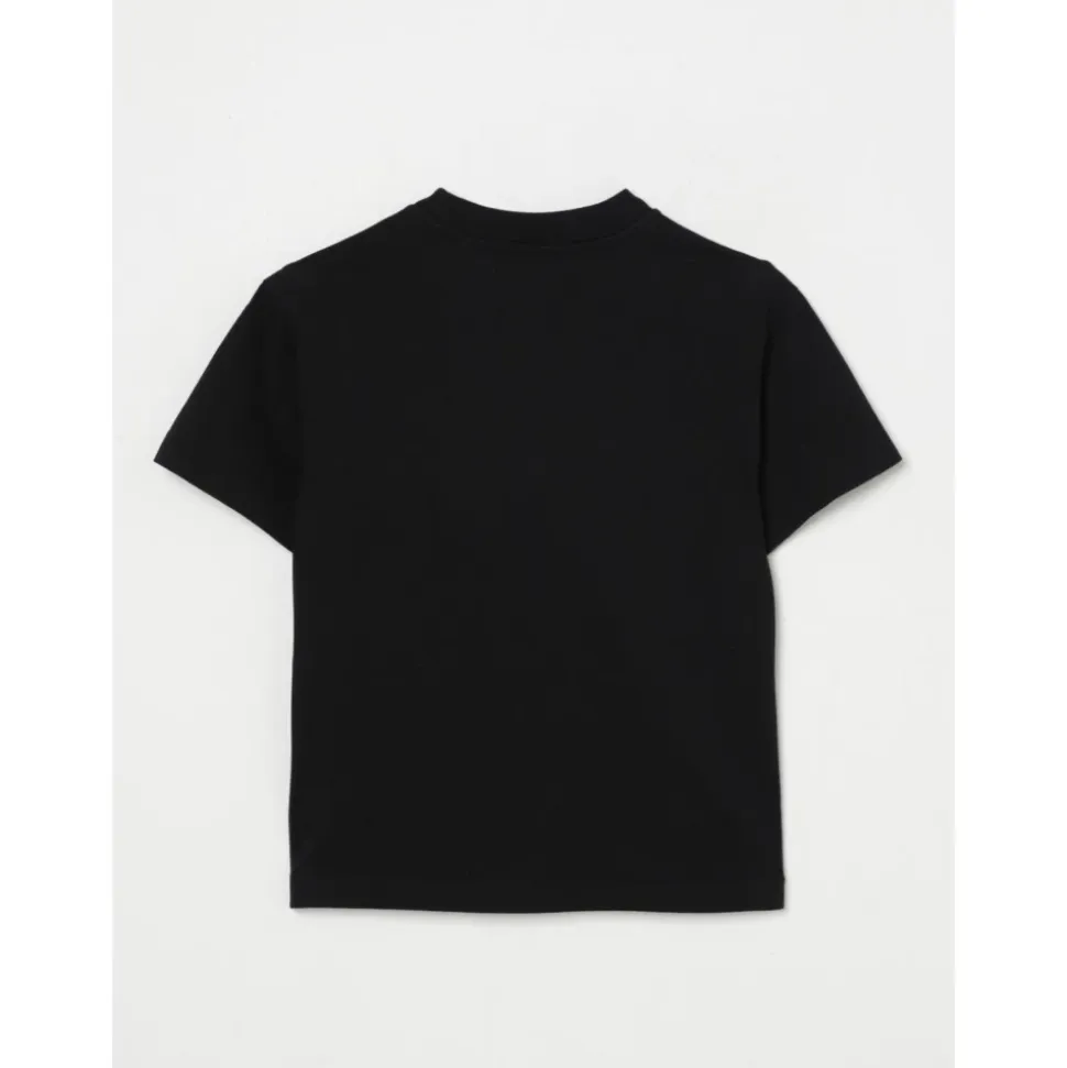 Barn Grafisk Tee Svart Stilig Trendy