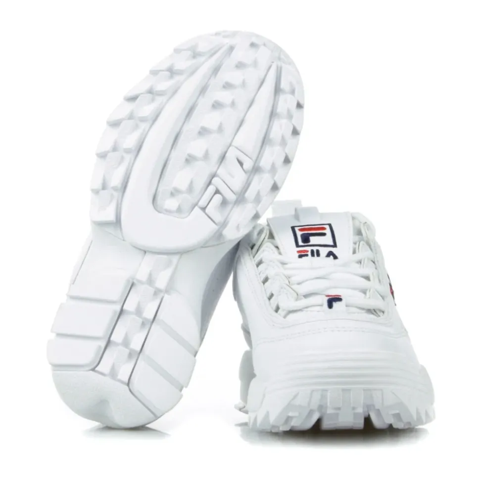 Barn Hvit Lav Sneaker