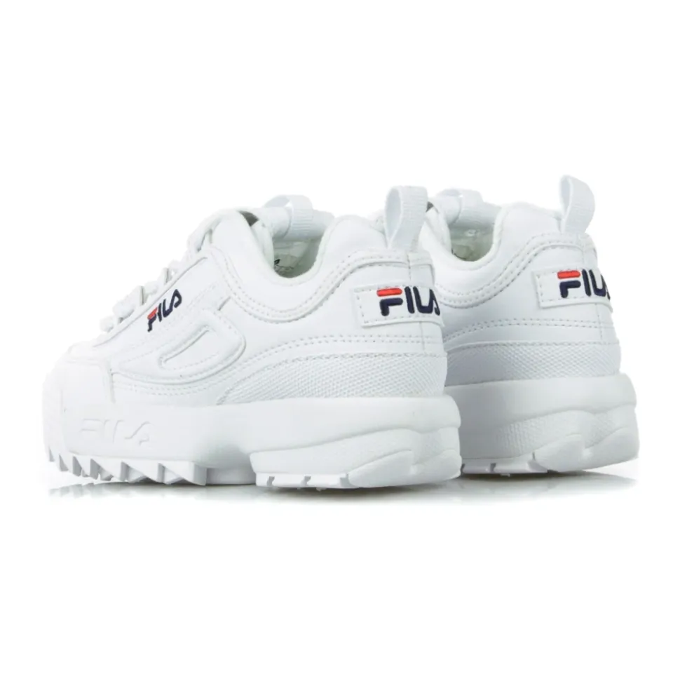 Barn Hvit Lav Sneaker