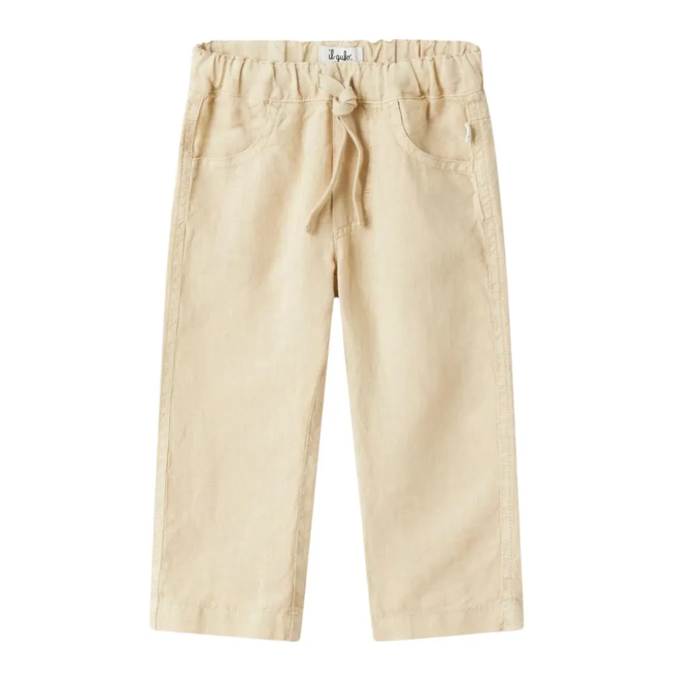 Barn Klassiske Beige Bukser