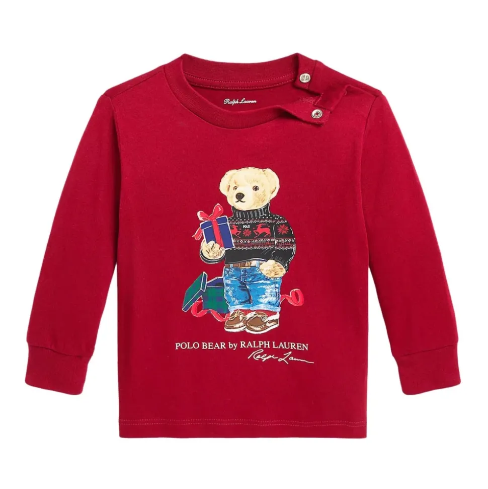 Bear Cotton Long-Sleeve Tee