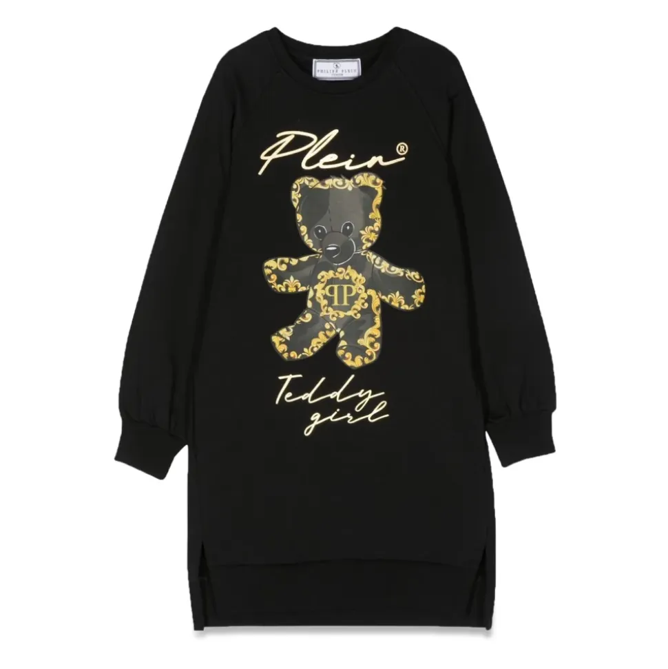 Bear Long-Sleeve Dress