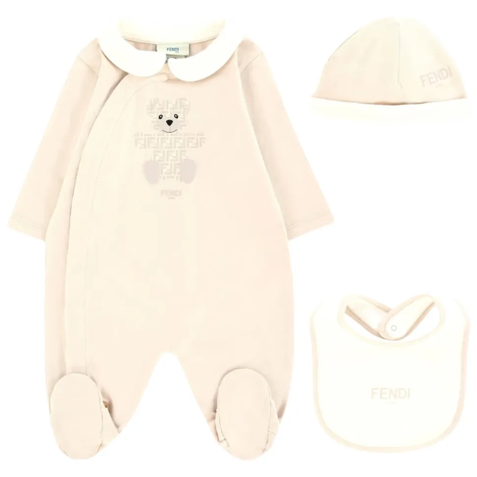 Beige Babybjørn Jersey Sett
