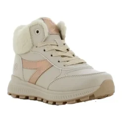 Beige High Top Jenter Støvler