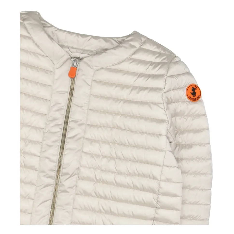 Beige Lett Jakke