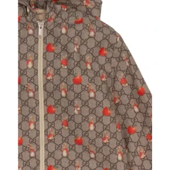 Beige Monogram Peter Rabbit Hoodie Jakke
