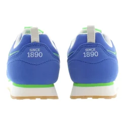 Blå Barn Sports Sko med Kontrastdetaljer
