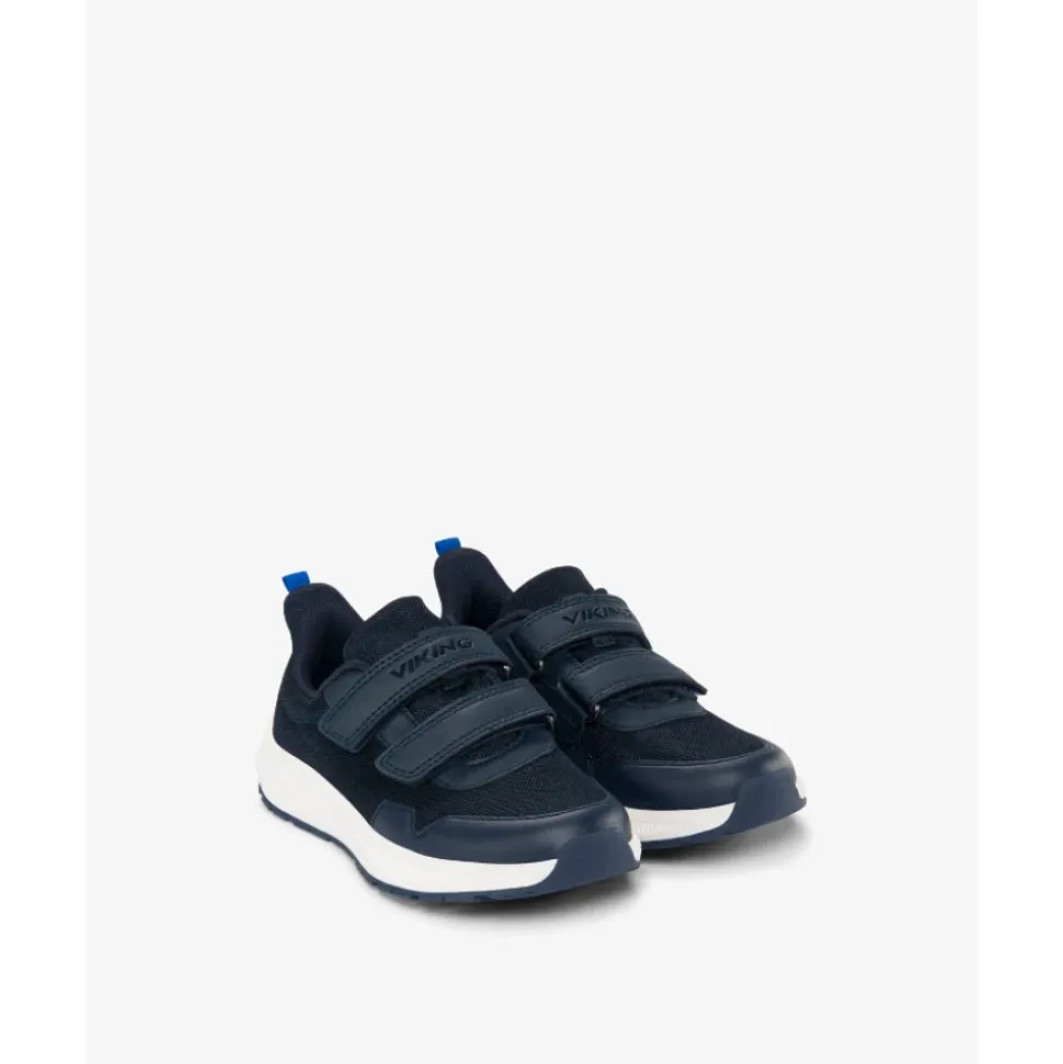 Blå Bouncy Sneakers med Forsterket Overdel
