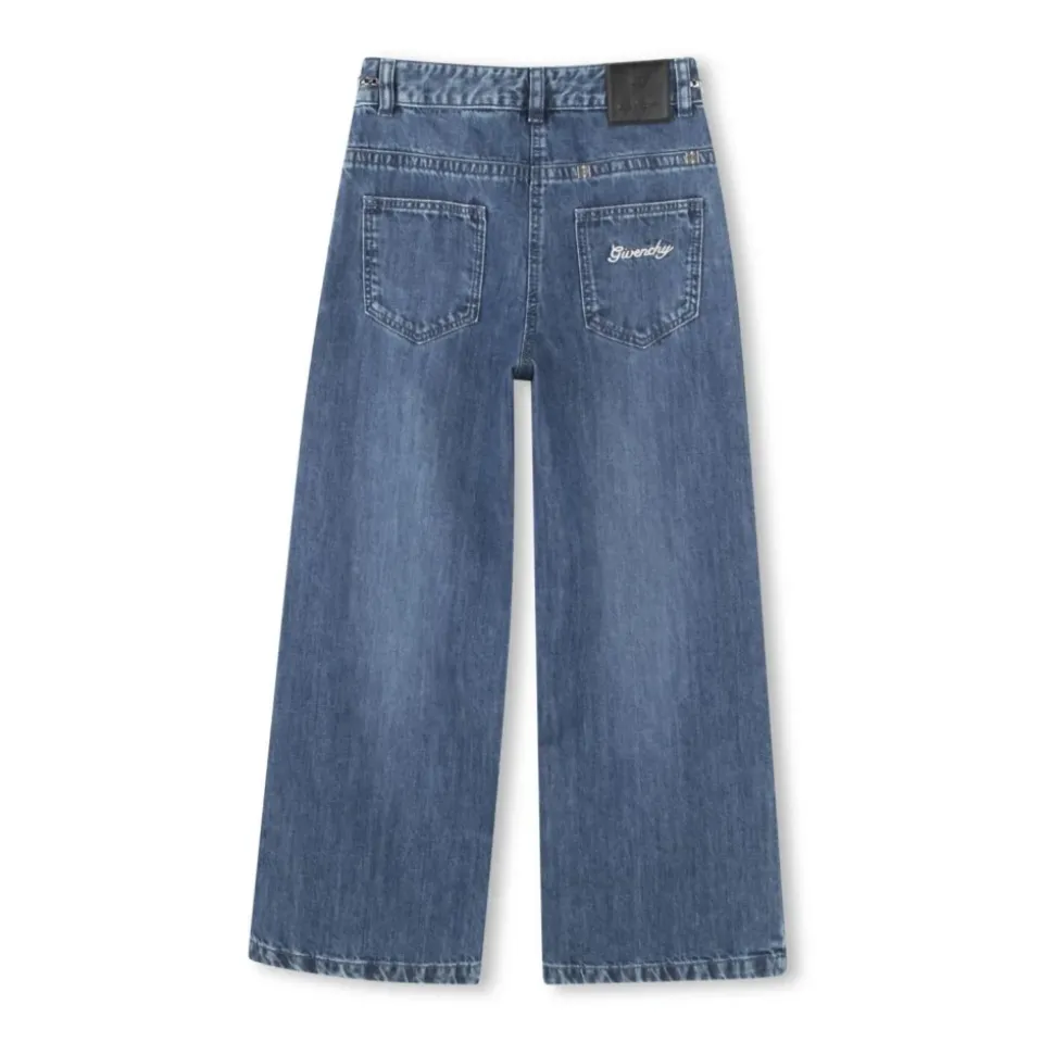 Blå Denim Jeans