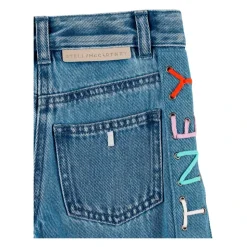 Blå Denim Loose Fit Jeans