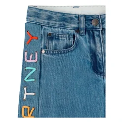 Blå Denim Loose Fit Jeans