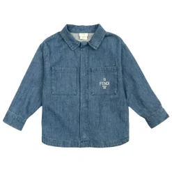 Blå Denim Skjorte for Baby Gutter