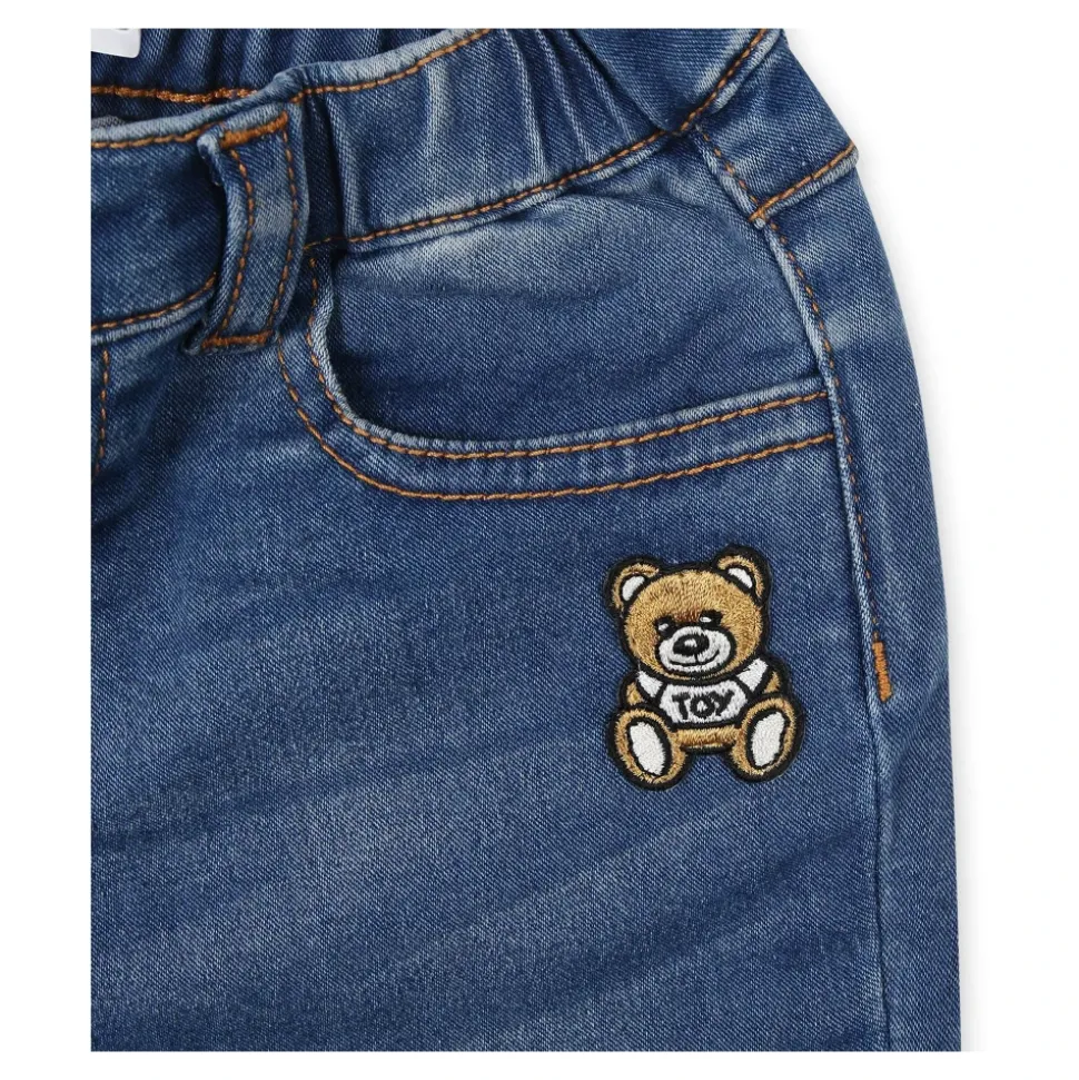 Blå Denim Teddy Bear Jeans