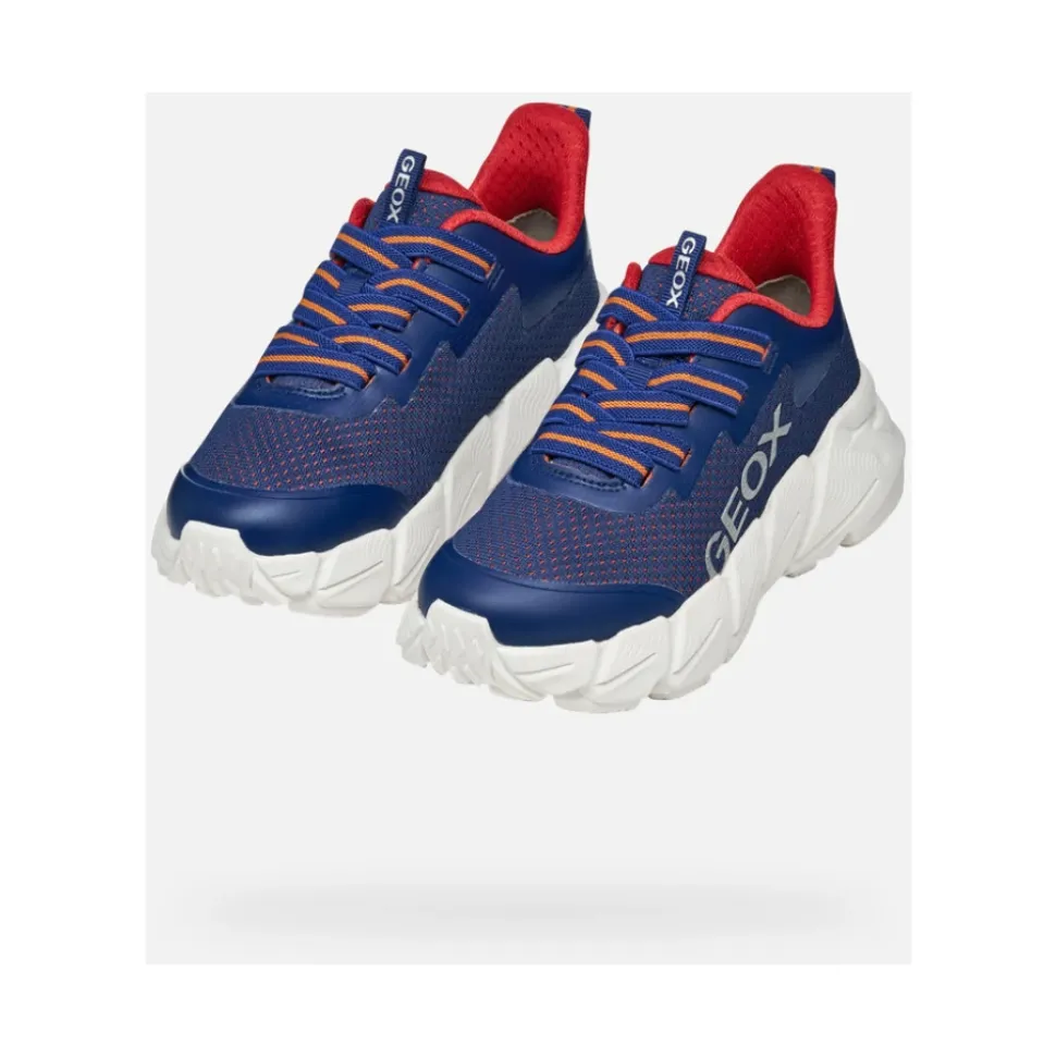Blå Flexyper Mesh Sneakers