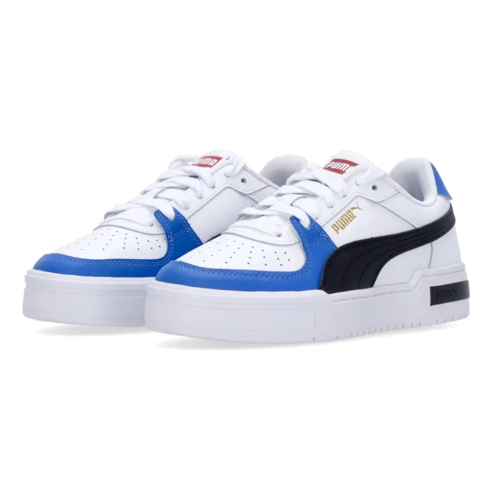 Block Jr Lav Sneaker Hvit/Blå/Svart