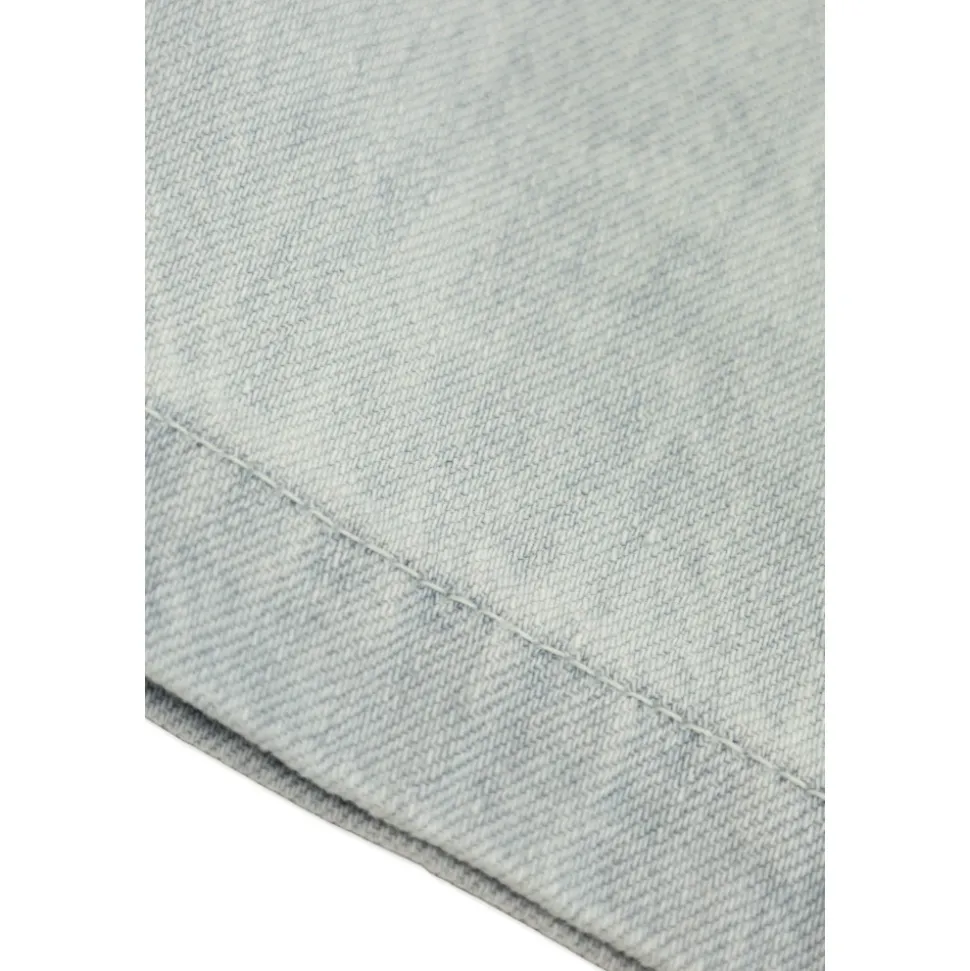 Blomsterbroderte jeans
