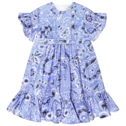 Blomstrete Paisley Kjole
