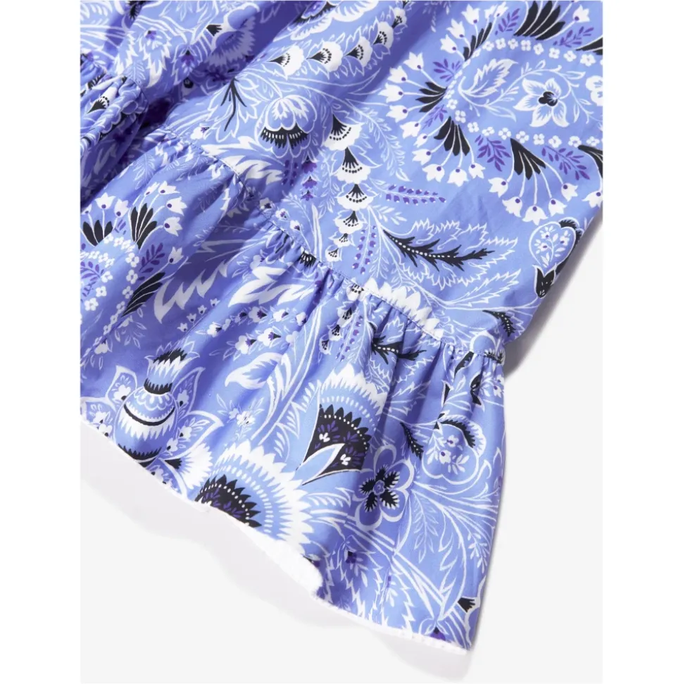 Blomstrete Paisley Kjole