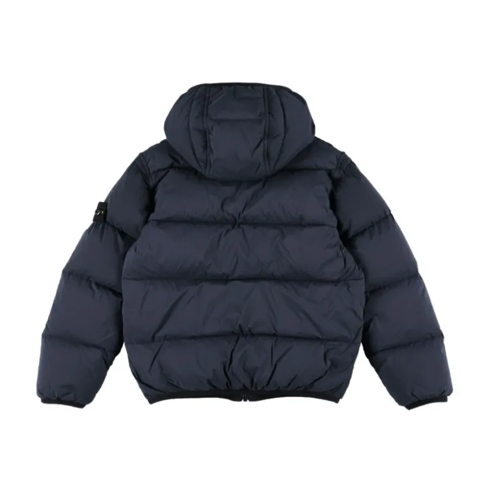 Blå Parka for Gutter AW25