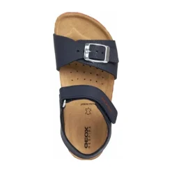 Blå Rød Gutt Sandaler