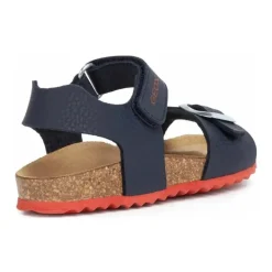 Blå Rød Gutt Sandaler