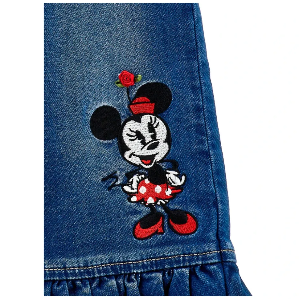 Blåstein Denim Jeans med Galetta