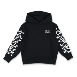 Bluza z nadrukiem szkieletu na rękawach