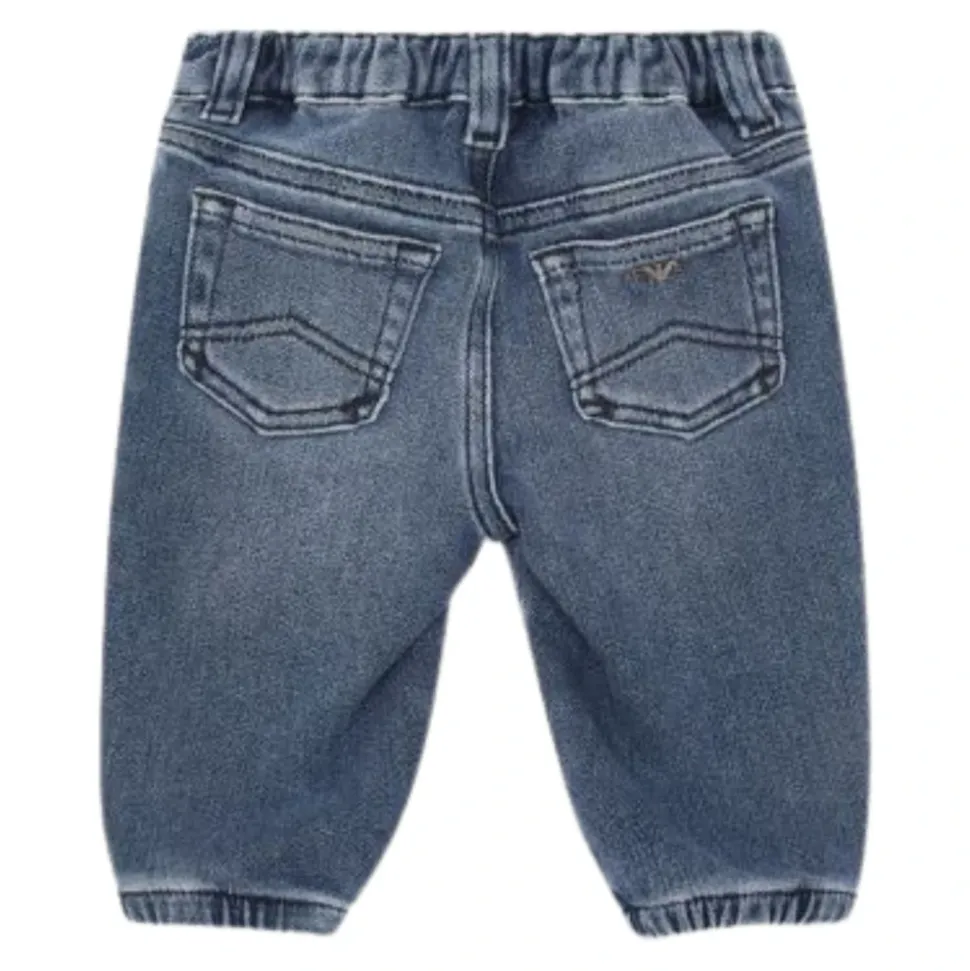 Blå Vask Denim Junior Jeans
