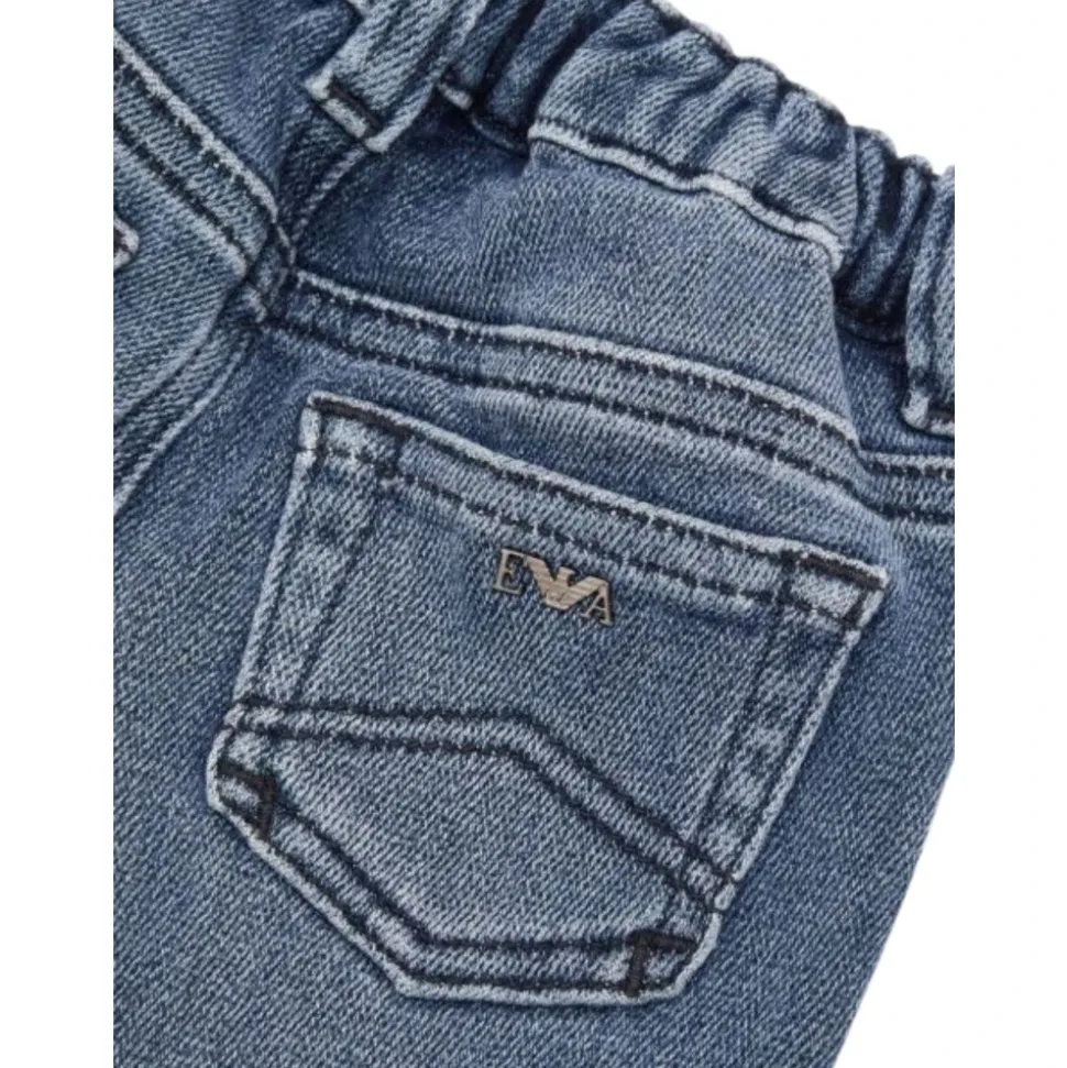 Blå Vask Denim Junior Jeans