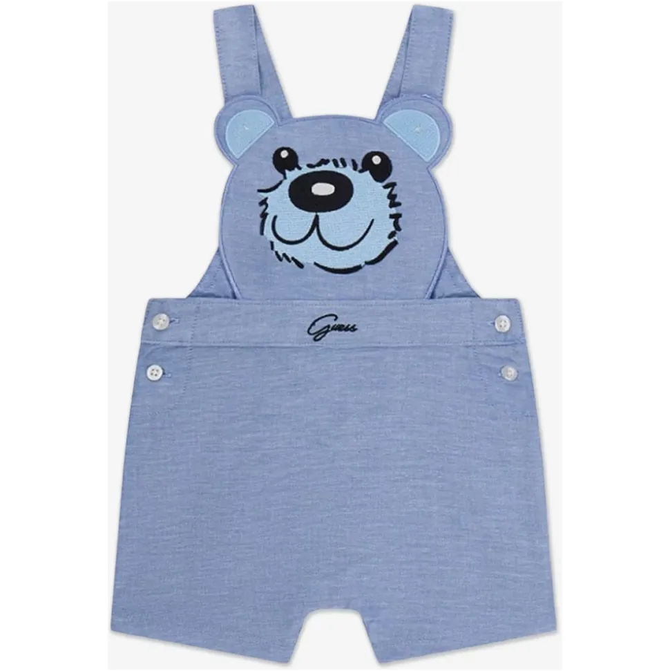 Bodysuit and Bear Romper Set