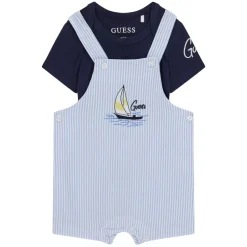 Bodysuit og Seersucker Romper