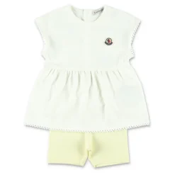 Bomullsblanding Kjole- og Leggingssett