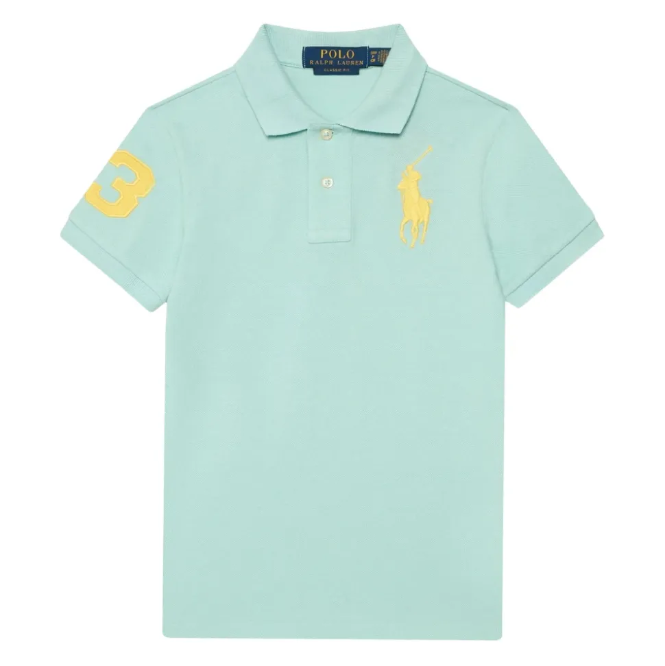 Bomulls Polo Skjorte Med Logo