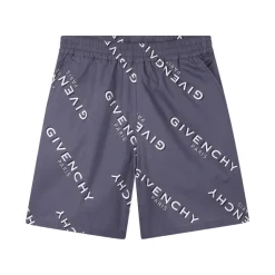 Bomullssett med logo-skjorte og shorts