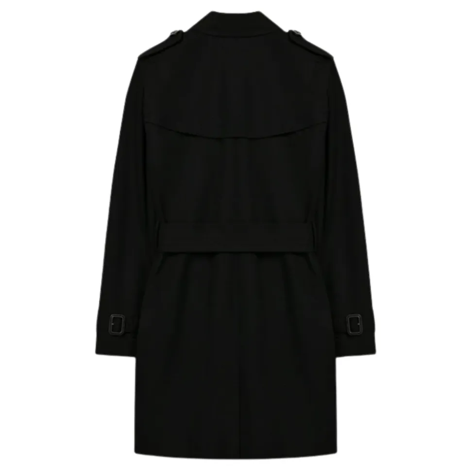Bomullstrenchcoat