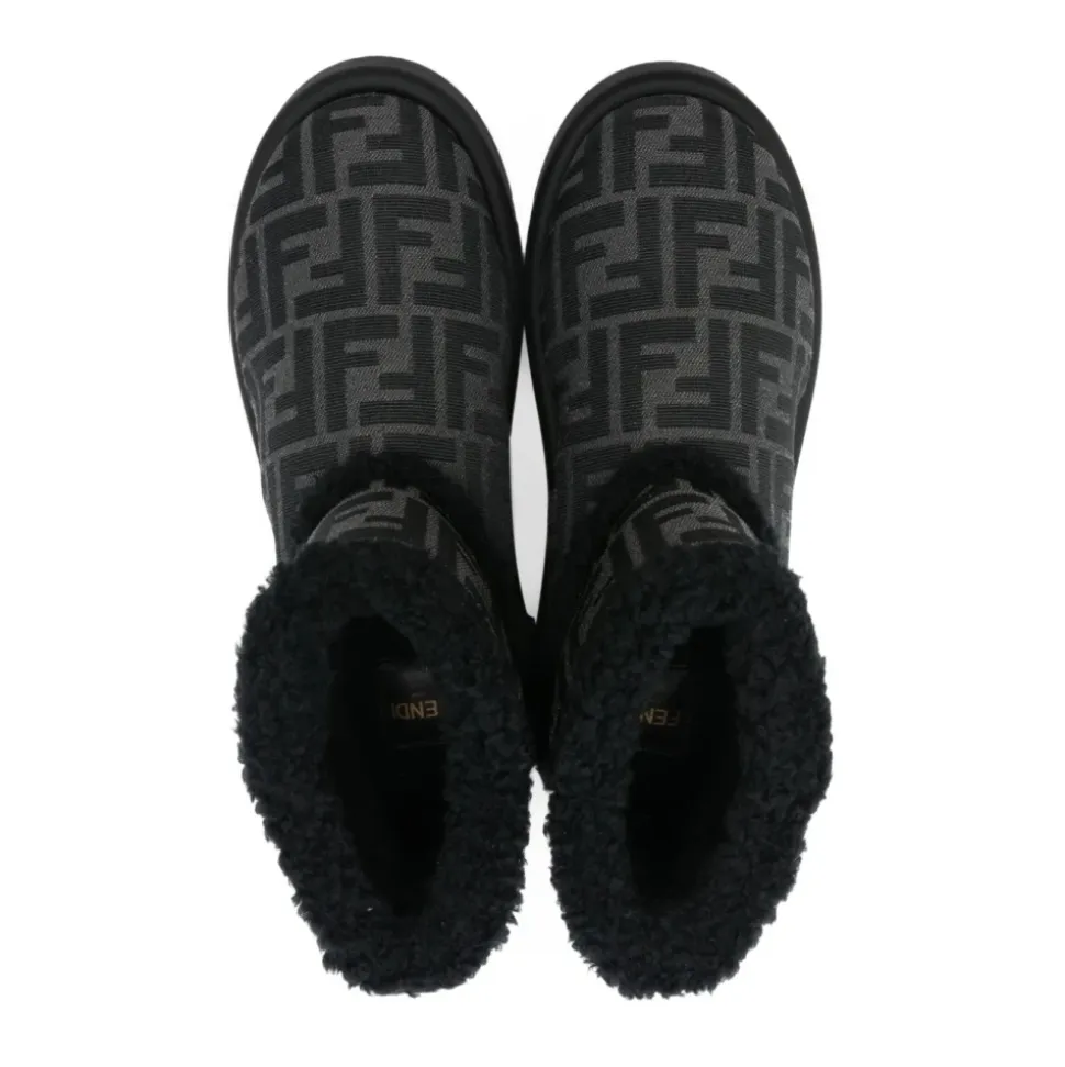 Bootie Tessuto Jacquard