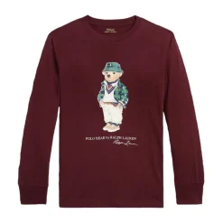 Bordeaux Bear T-skjorte