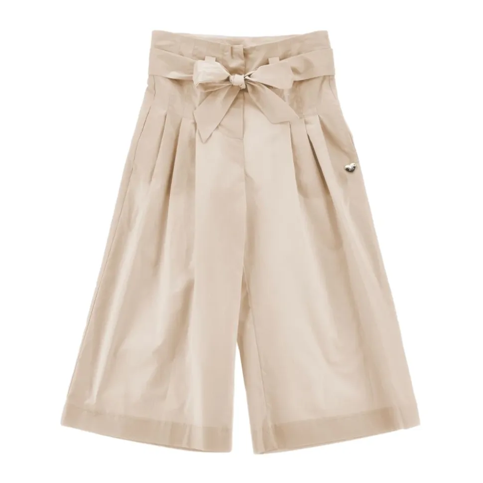 Bow Pleated Trousers
