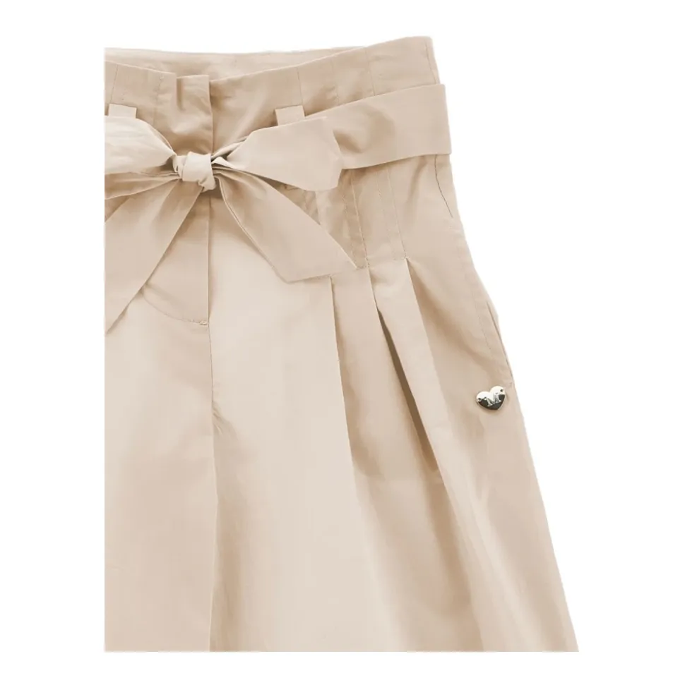 Bow Pleated Trousers