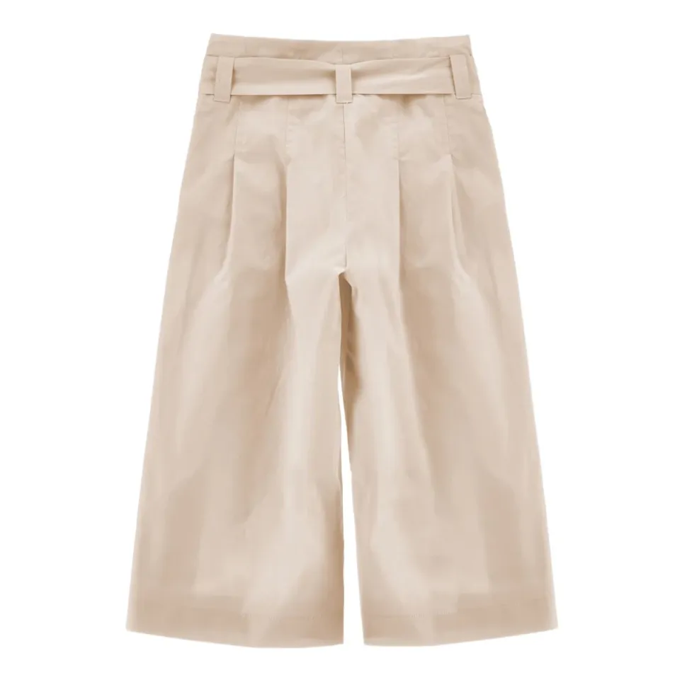 Bow Pleated Trousers