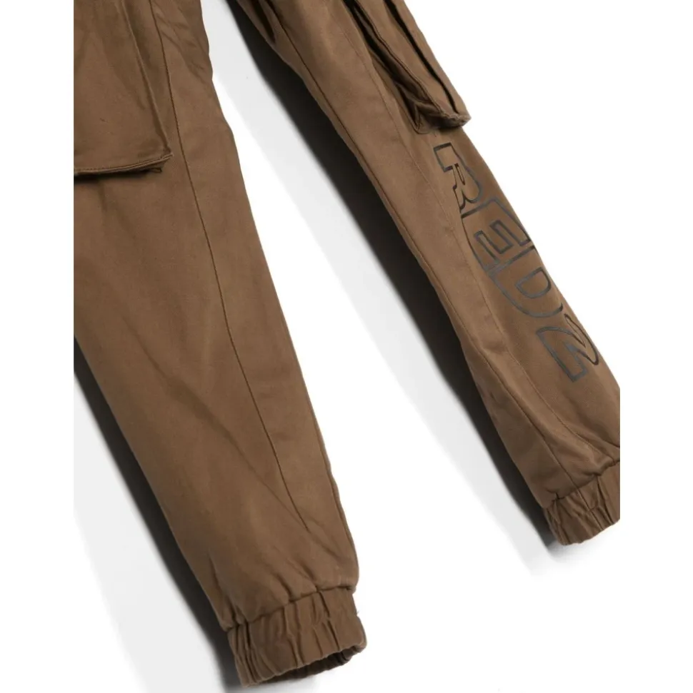 Brune Cargo Stretch Bukser