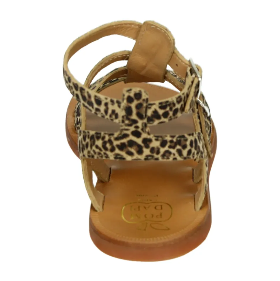 Brun Gladiator Sandaler