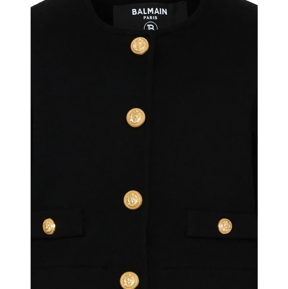 Buttoned Cotton Jacket