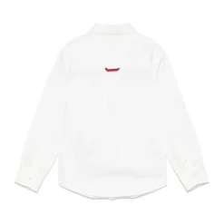 Button-Front Cotton Shirt