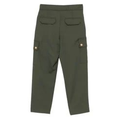 Cargo bukser med gullknapper