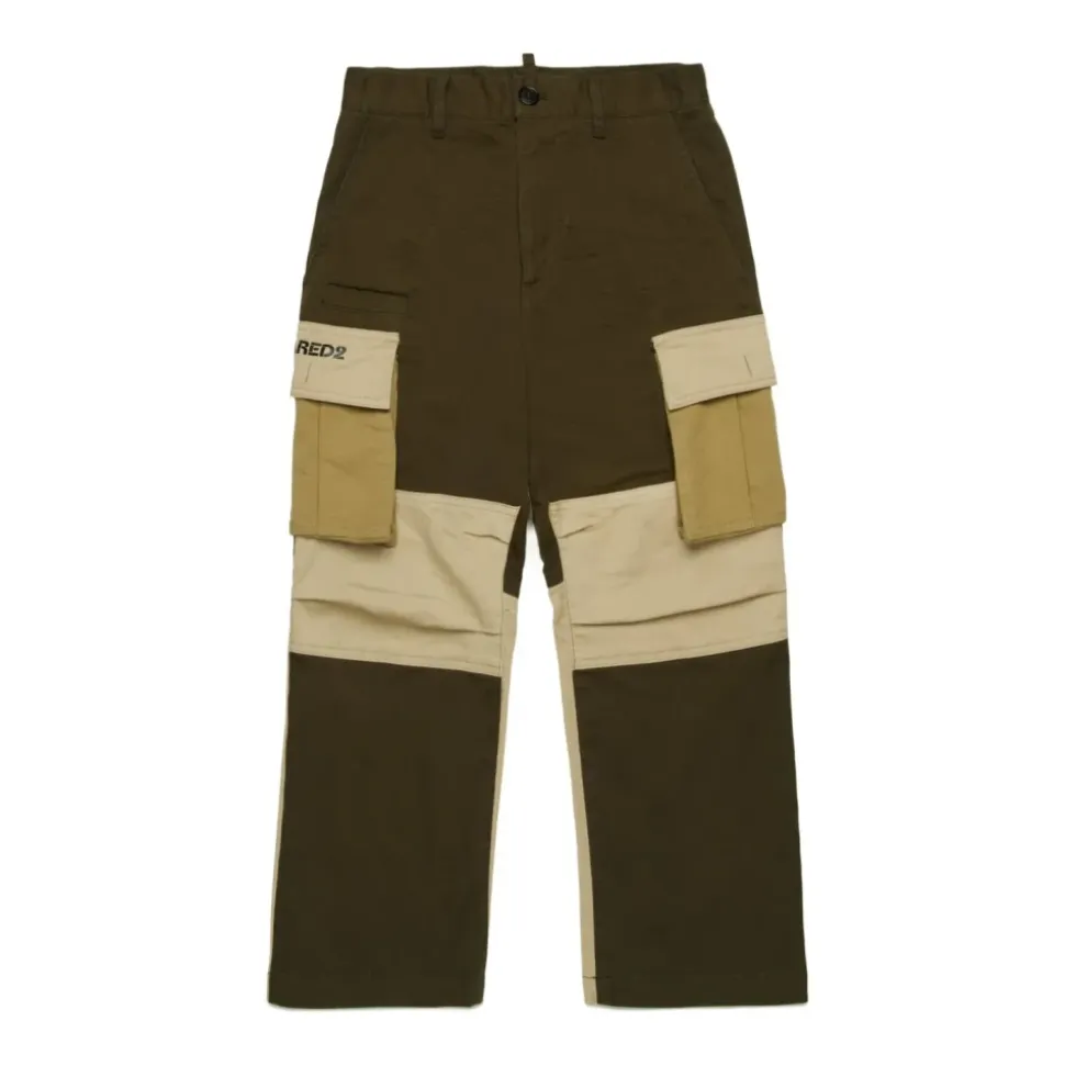 Cargo Color Block Bukser